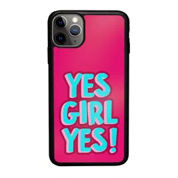 macmerise Yes Girl Yes iPhone 11 Pro Max Bumper Case Cover-image-71