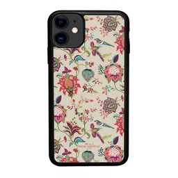 macmerise Floral Printed iPhone 11 Phone Bumper Case Cover-37