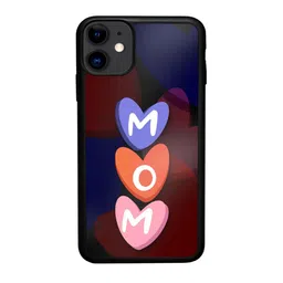 macmerise Heart Mom iPhone 11 Bumper Case Cover-18