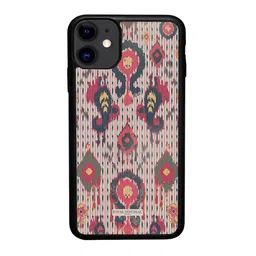 macmerise Ikat Design Printed iPhone 11 Bumper Case Cover-5