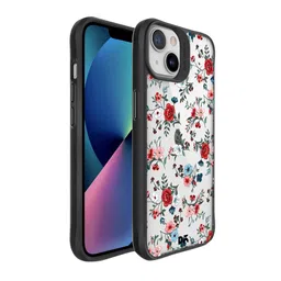 DailyObjects Black & White Flower Printed iPhone 11 Pro Max Back Cover-3