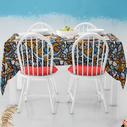 ArtzFolio Multicoloured Anti-Slip 4-Seater Table Cover-image-55