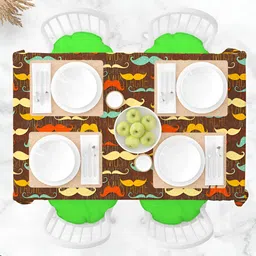ArtzFolio Multicoloured Anti-Slip 4-Seater Table Cover-image-85
