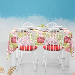 ArtzFolio Multicoloured Anti-Slip 4-Seater Table Cover-image-79