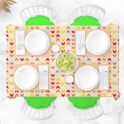 ArtzFolio Multicoloured Anti-Slip 4-Seater Table Cover-image-78