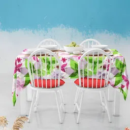 ArtzFolio Multicoloured Anti-Slip 4-Seater Table Cover-image-87