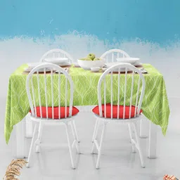 ArtzFolio Multicoloured Anti-Slip 4-Seater Table Cover-image-86
