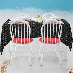 ArtzFolio Multicoloured Anti-Slip 4-Seater Table Cover-image-77