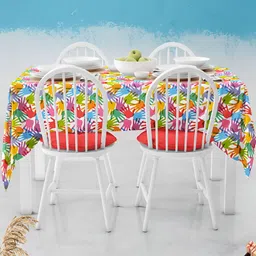 ArtzFolio Multicoloured Anti-Slip 4-Seater Table Cover-image-37