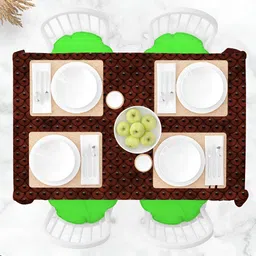 ArtzFolio Multicoloured Anti-Slip 4-Seater Table Cover-image-95