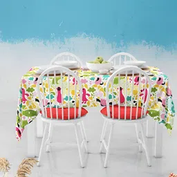 ArtzFolio Multicoloured Anti-Slip 4-Seater Table Cover-image-41