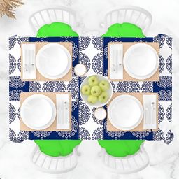 ArtzFolio Multicoloured Anti-Slip 6-Seater Table Cover-image-58