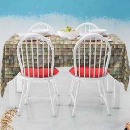 ArtzFolio Multicoloured Anti-Slip 6-Seater Table Cover-image-72