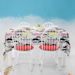 ArtzFolio Multicoloured Anti-Slip 6-Seater Table Cover-image-38