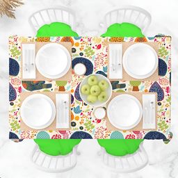 ArtzFolio Multicoloured Anti-Slip 6-Seater Table Cover-image-27