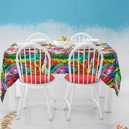 ArtzFolio Multicoloured Anti-Slip 6-Seater Table Cover-image-85