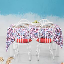 ArtzFolio Multicoloured Anti-Slip 6-Seater Table Cover-image-83