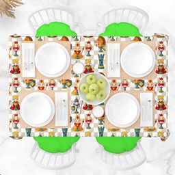 ArtzFolio Multicoloured Anti-Slip 6-Seater Table Cover-image-94
