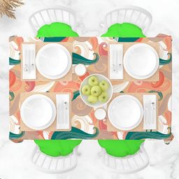 ArtzFolio Multicoloured Anti-Slip 6-Seater Table Cover-image-61