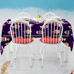 ArtzFolio Multicoloured Anti-Slip 8-Seater Table Cover-image-98