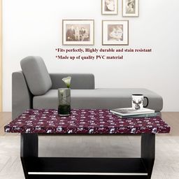 Stylista Purple Waterproof2-Seater Table Cover-image-1