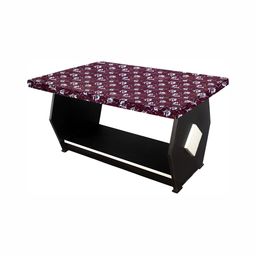 Stylista Purple Waterproof Plastic 2-Seater Table Cover-image-57