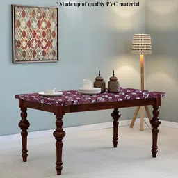 Stylista Purple Waterproof 4-Seater Table Cover-image-41