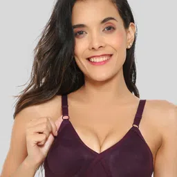 Aimly Seamless Medium Coverage All Day Comfort Non-Wired Non-Padded Cotton T-shirt Bra-image-58