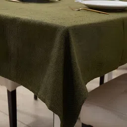 HOKIPO Green 8 Seater Rectangle Table Cover-image-51