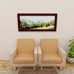 DREAM CARE 4-Pcs Beige Self-Designed Cotton 2-Seater Waterproof & Stretchable Sofa Seat Protector-image-42
