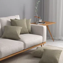 ROSARA HOME Pack Of 5 Beige Cushion Covers-image-82