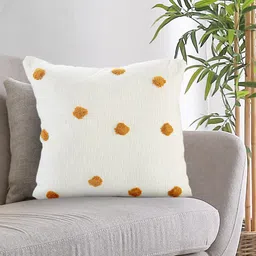 SASHAA WORLD Cotton Decorative Cushion Cover (45 x 45 cms)-41