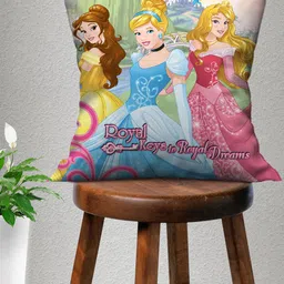 Disney Multicoloured Disney Princess Single Square Cushion Covers-image-49