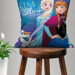 Disney Blue & Red Cartoon Characters Square Cushion Covers-image-92
