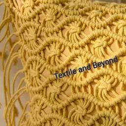 Textile and Beyond Yellow Cotton Square Cushion Covers image 5