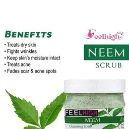 FEELHIGH Set of Neem Scrub & Chocolate Cream 500ml each image 3
