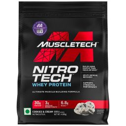 MuscleTech NitroTech Whey Protein, 8.8 lb Cookies & Cream-25