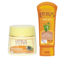 Lotus Herbals Sustainable Set of Sunscreen  Massage Creme-22
