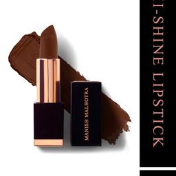 Manish Malhotra Beauty By MyGlamm Hi-Shine Lipstick - Almond Crme-21