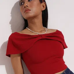 Veni Vidi Vici Bardot Crop Top-picture-41