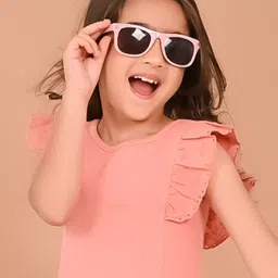 LilPicks Girls Schiffli Ruffle Design Slim Fit Cotton Regular Crop Top-image-59