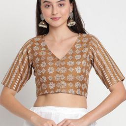 studio rasa Print Ethnic Crop Top-picture-32