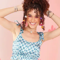 PRETTY LOVING THING Floral Printed Crop Top-image-88