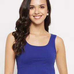 Hypernation Sleeveless Cotton Crop Tank Top-image-83