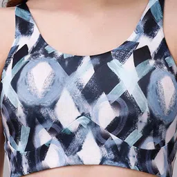 Soie Abstract Printed Full Coverage Beginners Bra With All Day Comfort image 4