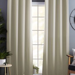 Story@home Beige 2 Pieces Black Out Long Door Curtains-image-44