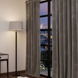 Stoa Paris Date Night Velvet Midnight Muse Long Door Curtain-image-35