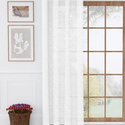 Story@home Serene Off White Sheer Long Door Curtain-21