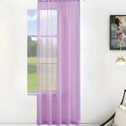 THE CONVERSION Purple Sheer Door Curtain-image-13