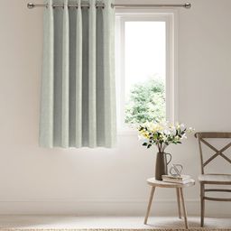 DDecor White & Green Geometric Room Darkening Window Curtain-picture-47